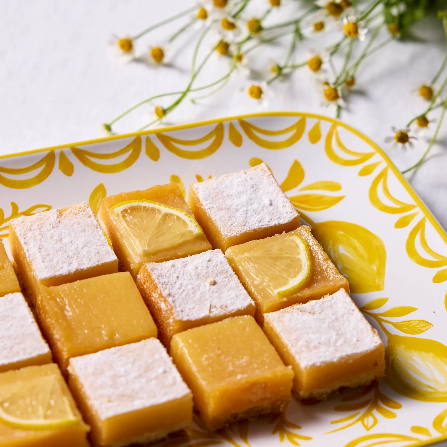Sur La Table Citrus Bloom Rectangular Platter
