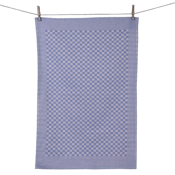Tissage de L&#8217;Ouest Traditional Blue Towels, Set of 2