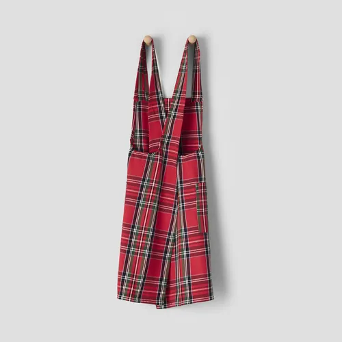 Sur la table Plaid Children's Smock Apron
