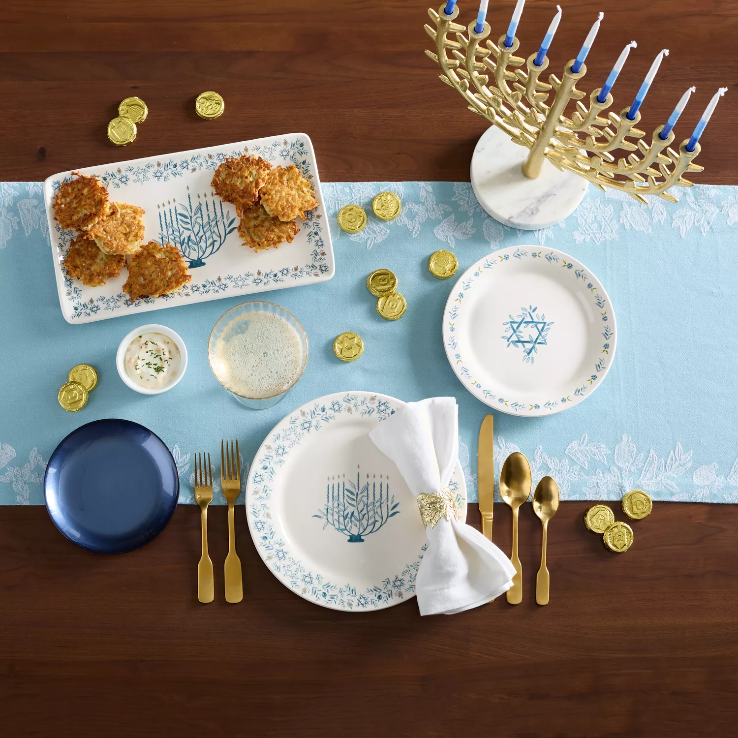Sur La Table Hanukkah Serving Platter
