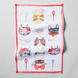 Sur La Table Cat Kitchen Towel 