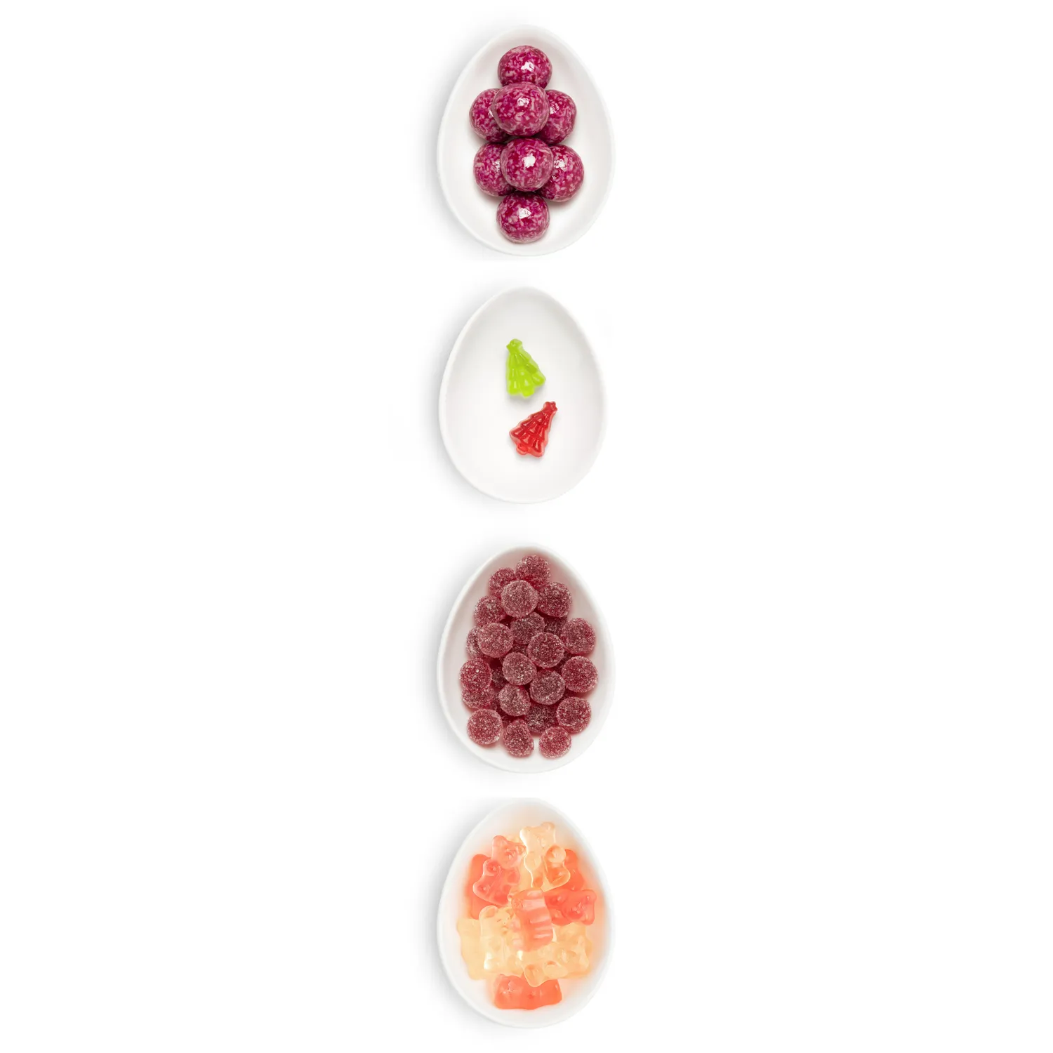 Sugarfina Christmas Tree Bento Box, Set of 4