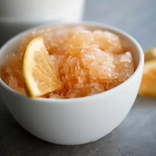 Pink Grapefruit Granita