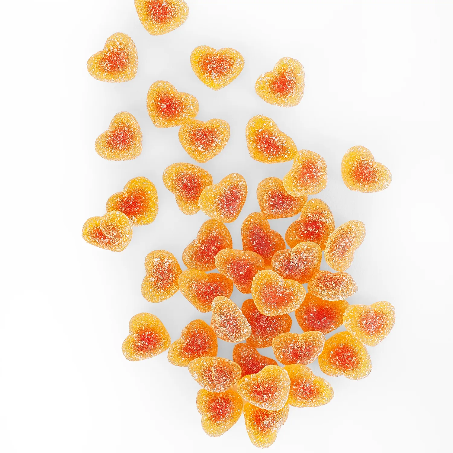 Sugarfina Peach Bellini Gummy Hearts