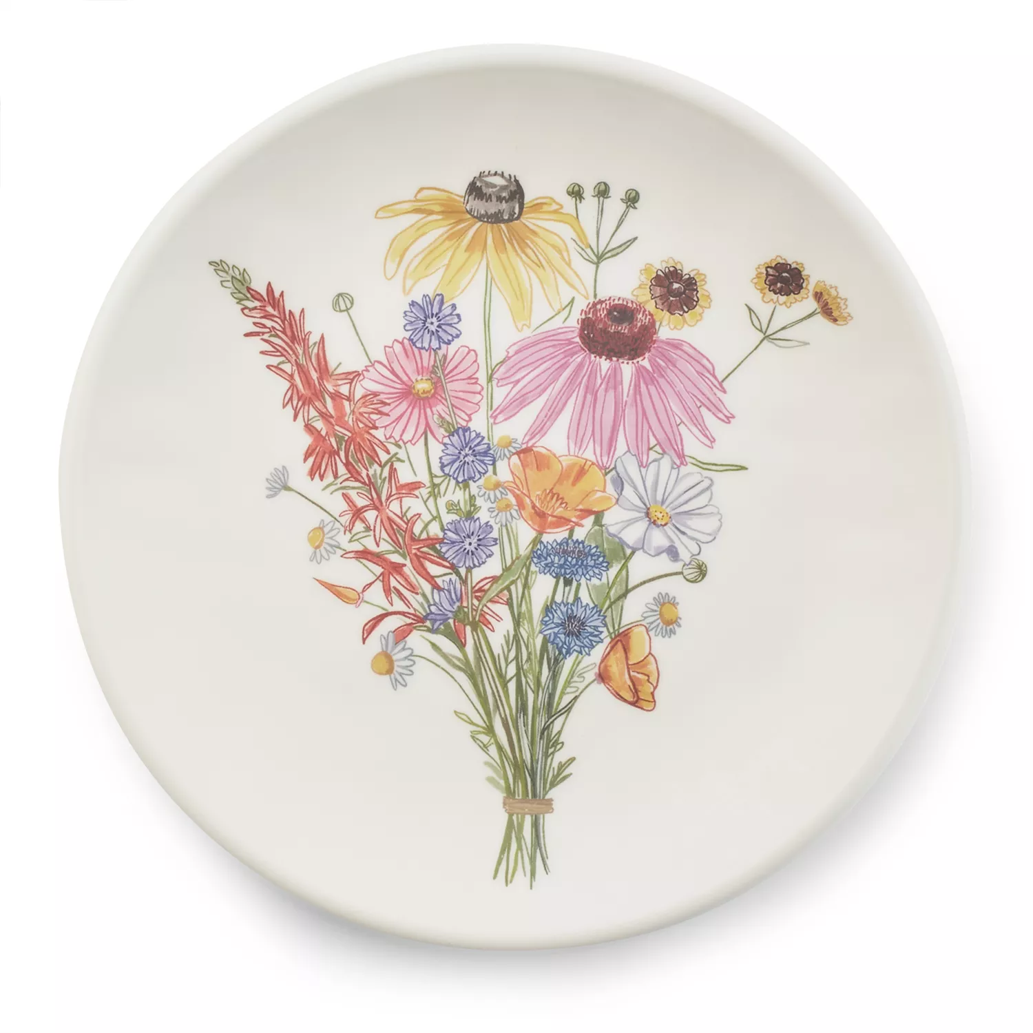 Sur La Table Wildflower Melamine Salad Plate