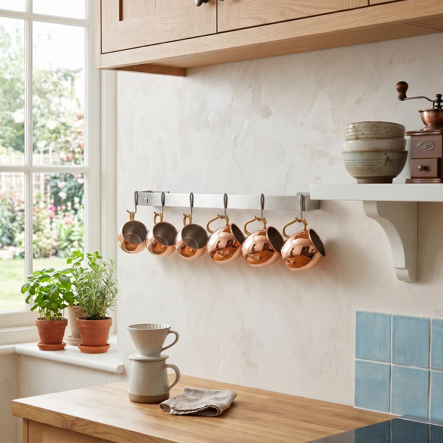 Enclume Classic Stainless Steel Utensil Bar Wall Racks