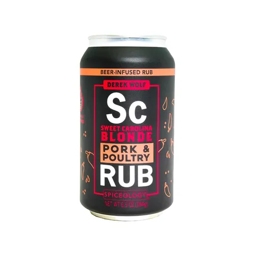 Spiceology Derek Wolf Beer-Infused Rub Sampler, Set of 4