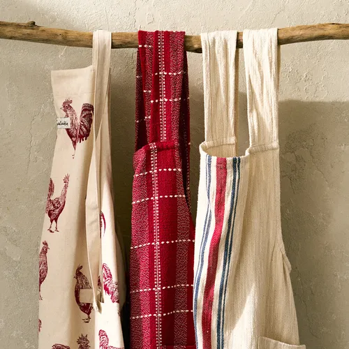 Sur La Table Plaid Smock Apron