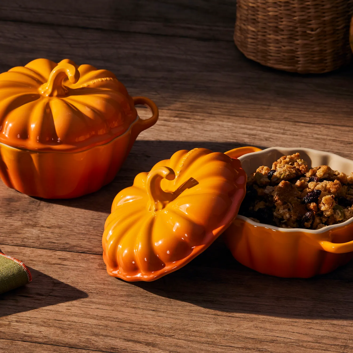 Le Creuset Petite Pumpkin Cocotte, 12 oz.