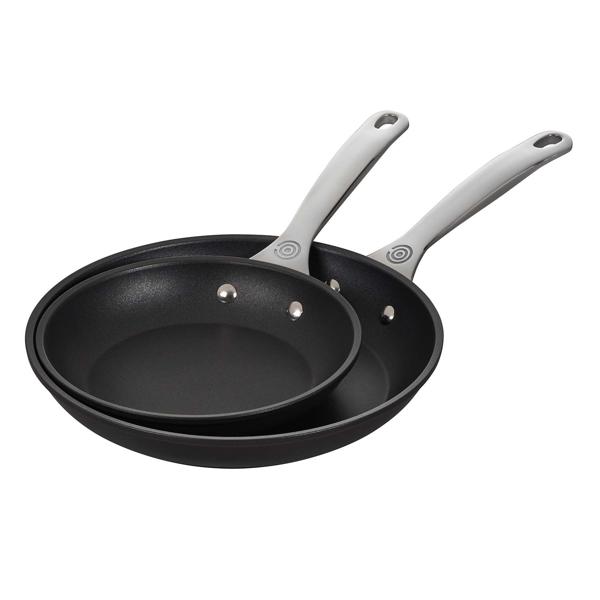 Le Creuset Toughened Nonstick PRO 2-Piece Skillet Set, 8" and 10"