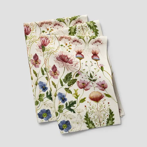 Sur la table Autumn Botanical Towels, Set of 2