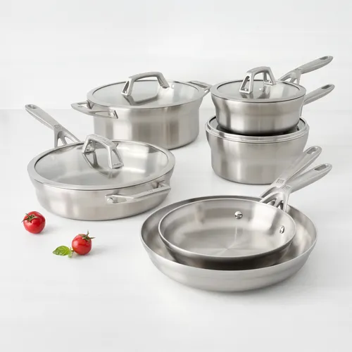 Zwilling Motion Stainless Steel 10-Piece Cookware Set
