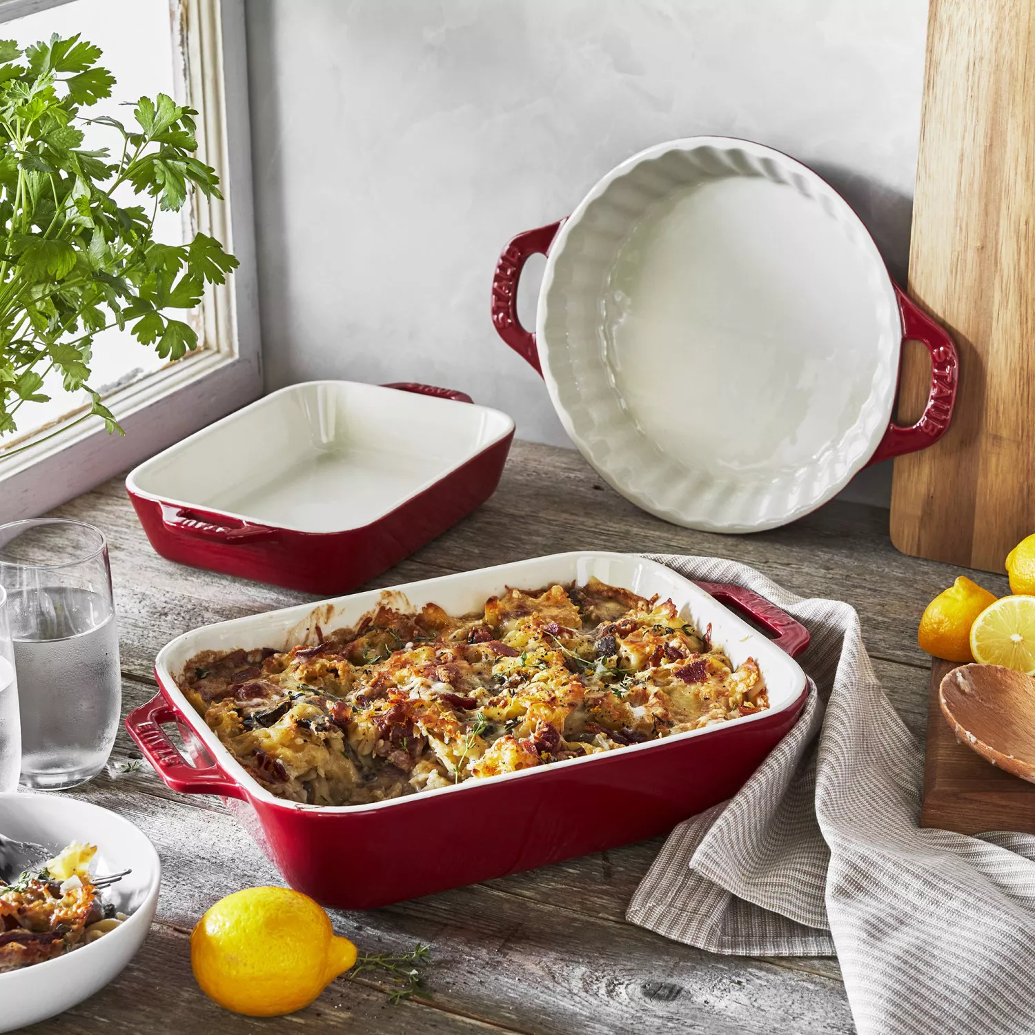 Staub Stoneware 3-Piece Stoneware Set