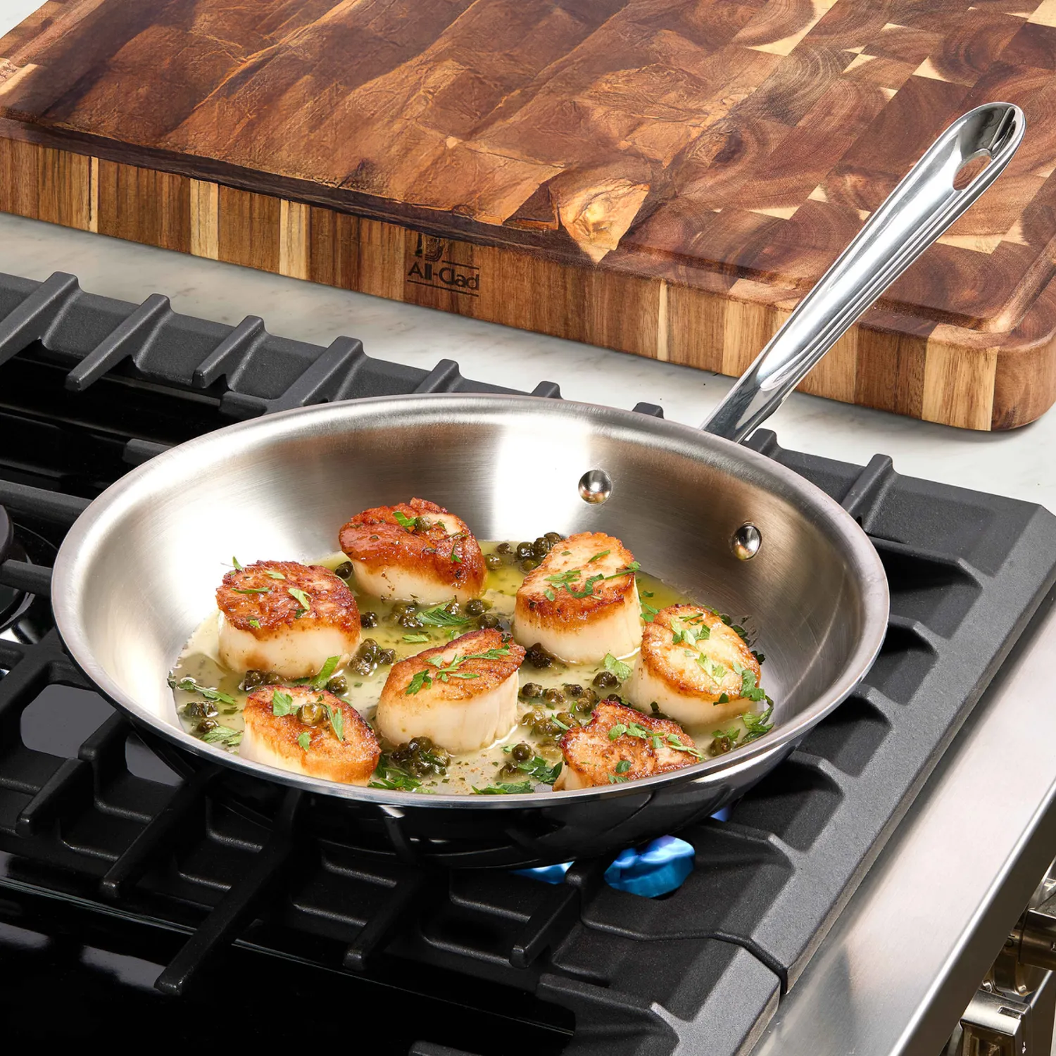 All-Clad D3 Stainless Steel Skillet