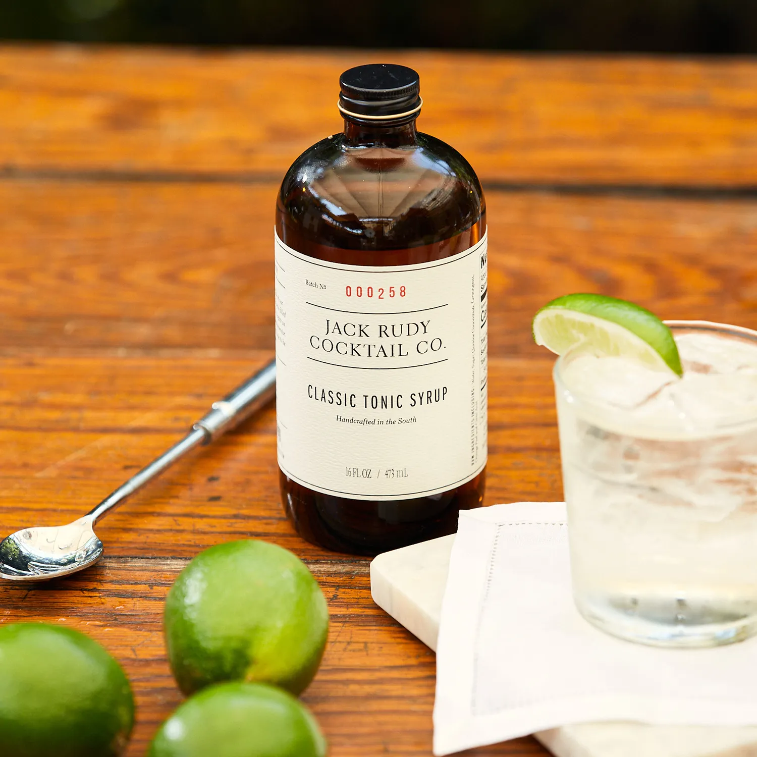 Jack Rudy Cocktail Co. Classic Tonic Syrup