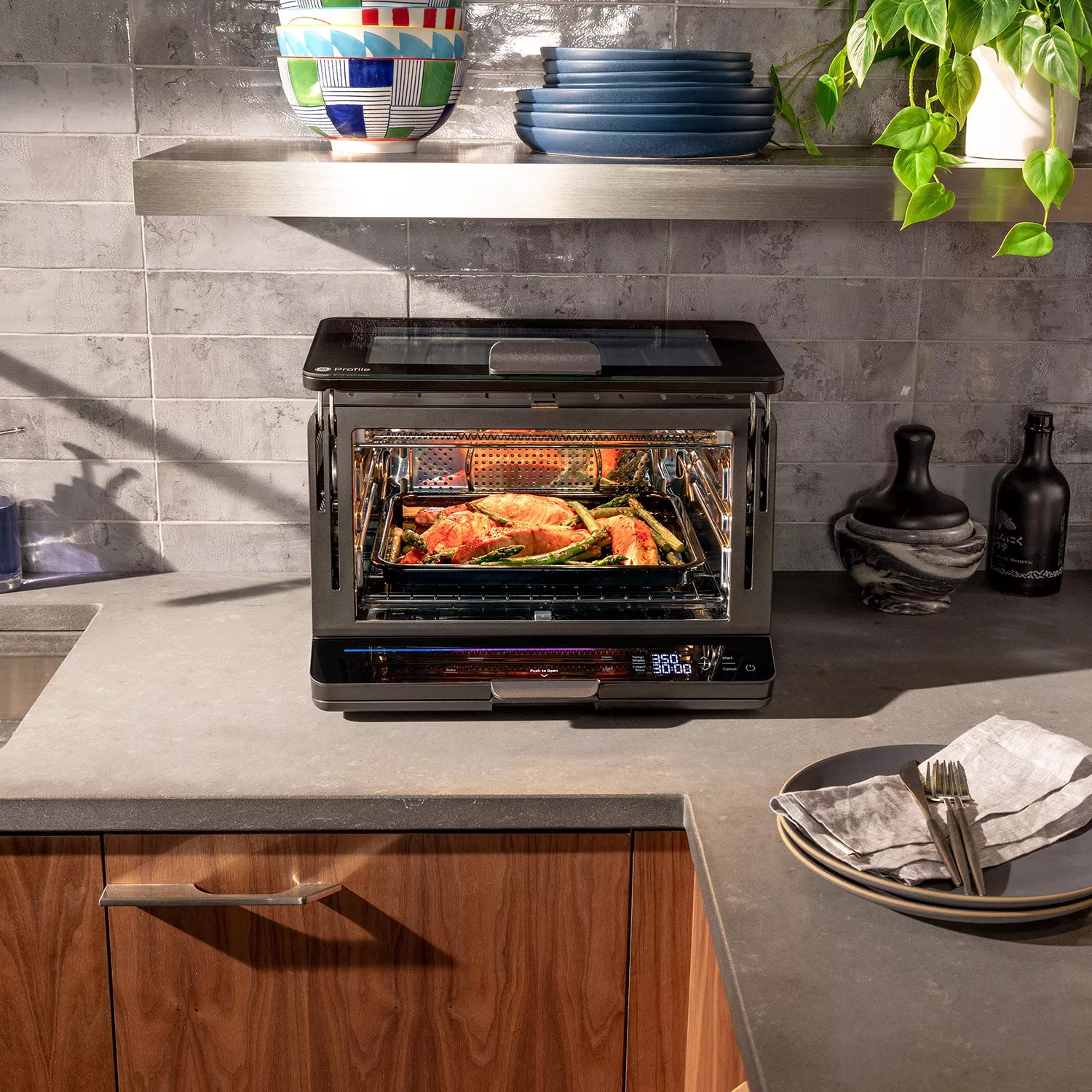 GE Profile Smart Oven with No Preheat + Reviews