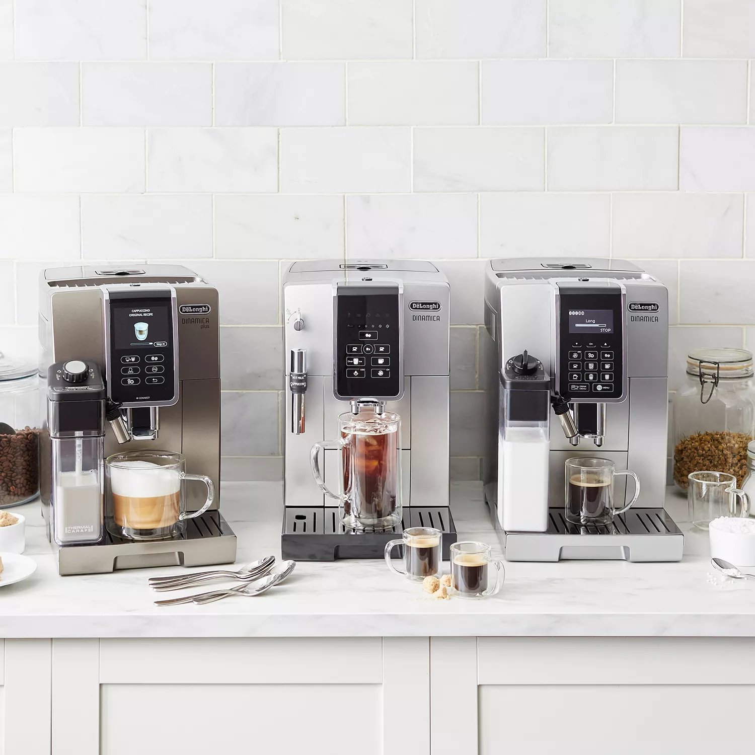 De&#8217;Longhi Dinamica Fully Automatic Espresso Machine with LatteCrema&#8482;