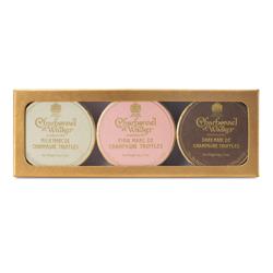 Charbonnel et Walker Dark, Milk & Pink Marc de Champagne Gift Set