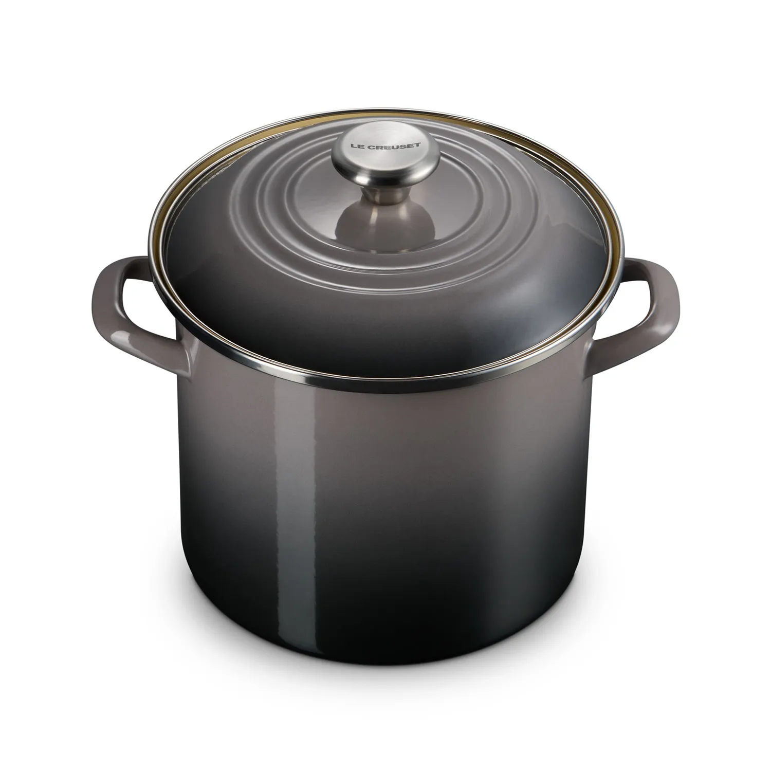 Le Creuset Enameled Steel Stockpot with Stainless Steel Knob, 8 qt.