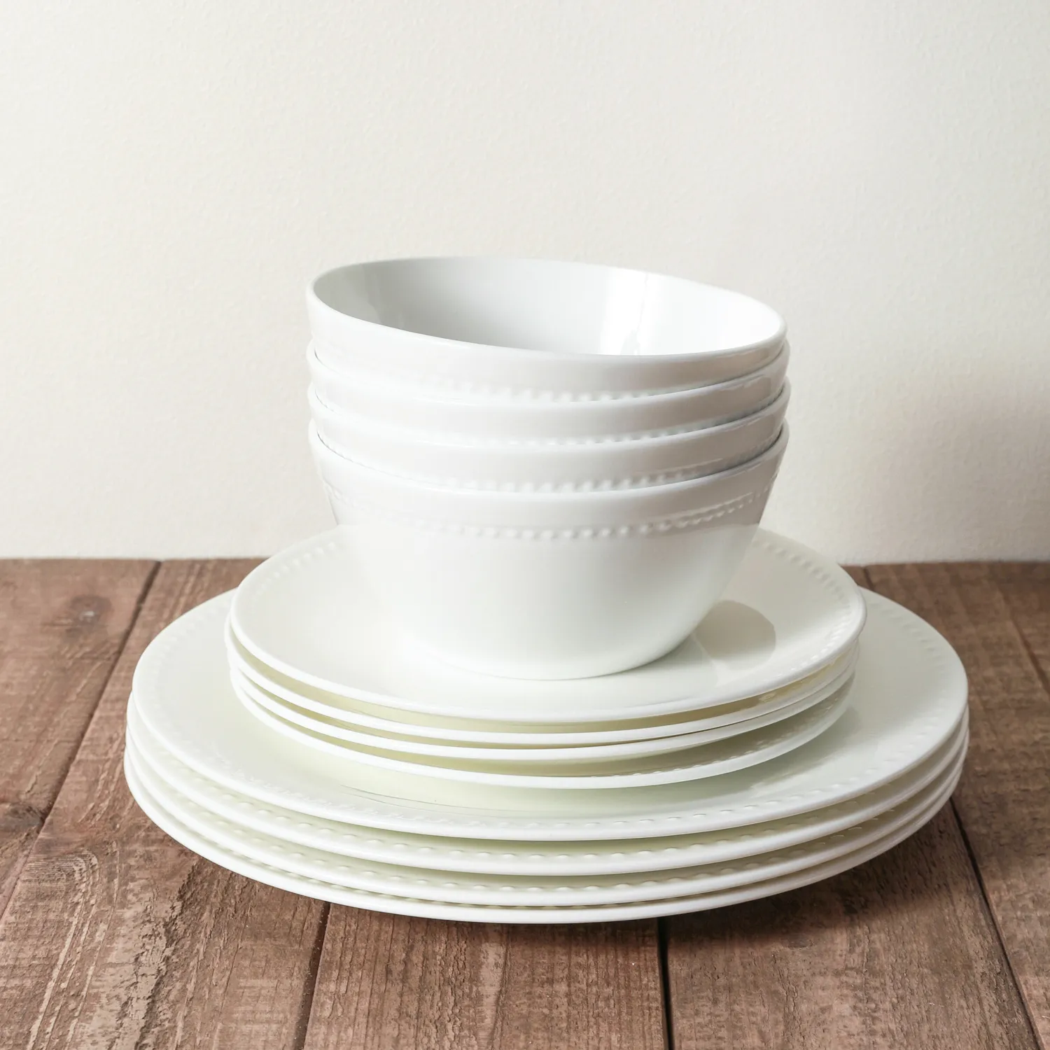 Stone Lain Ava Bone China 16-Piece Dinnerware Set
