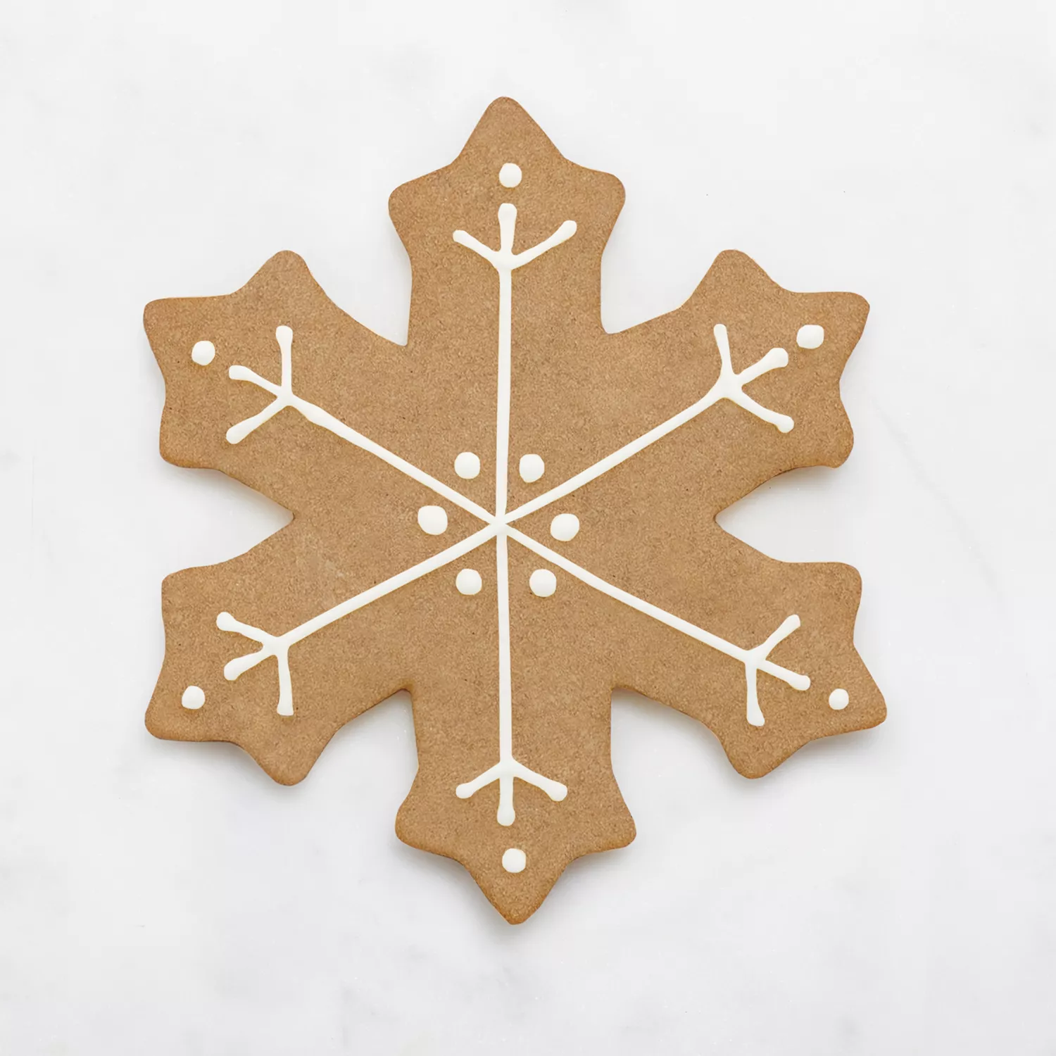 WILTON Snowflake cookie muffin top pan copper color