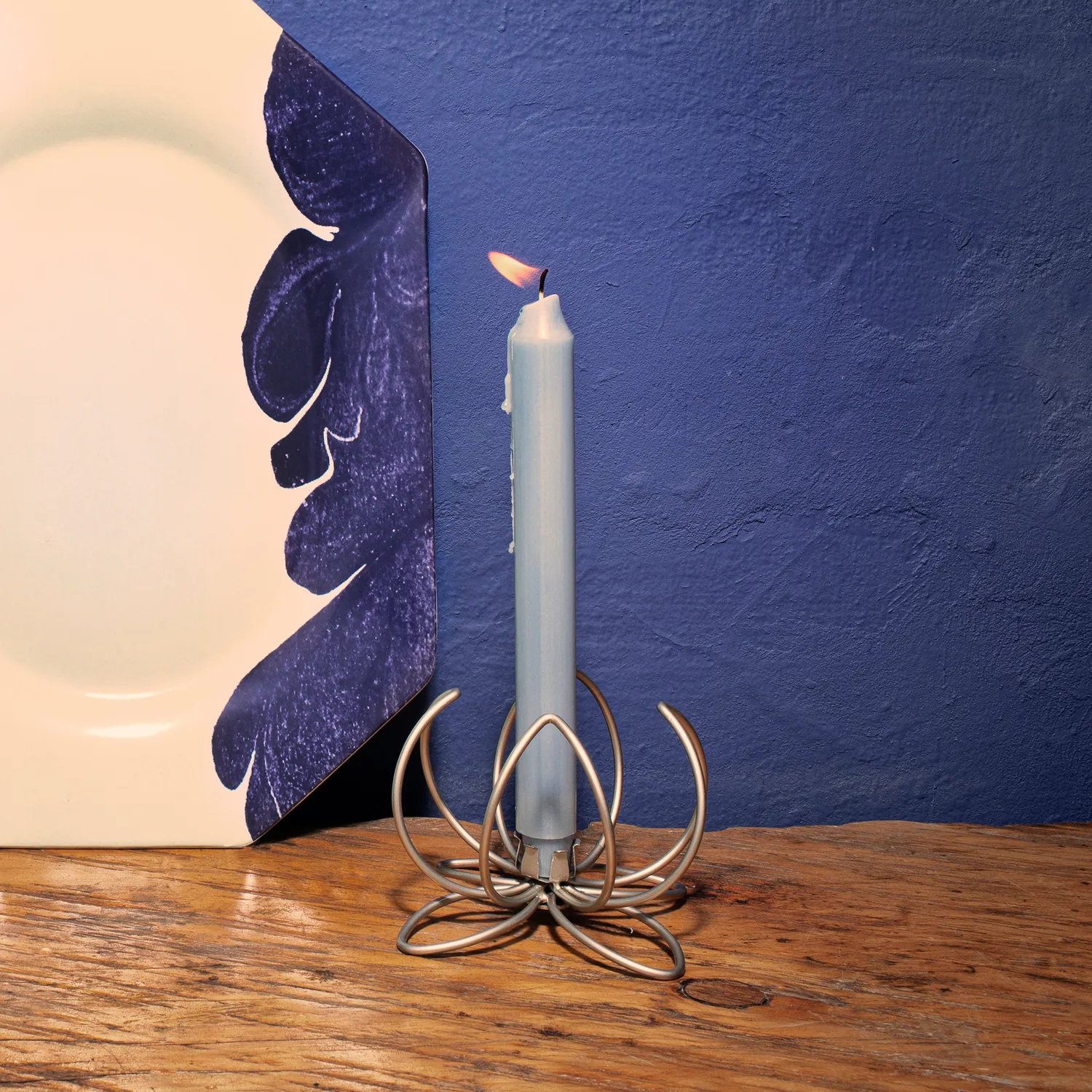 Mariana Velásquez x Sur La Table Floral Taper Holder