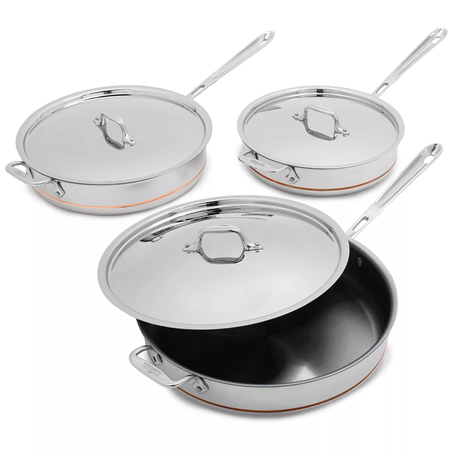All-Clad Copper Core Saut&#233; Pans