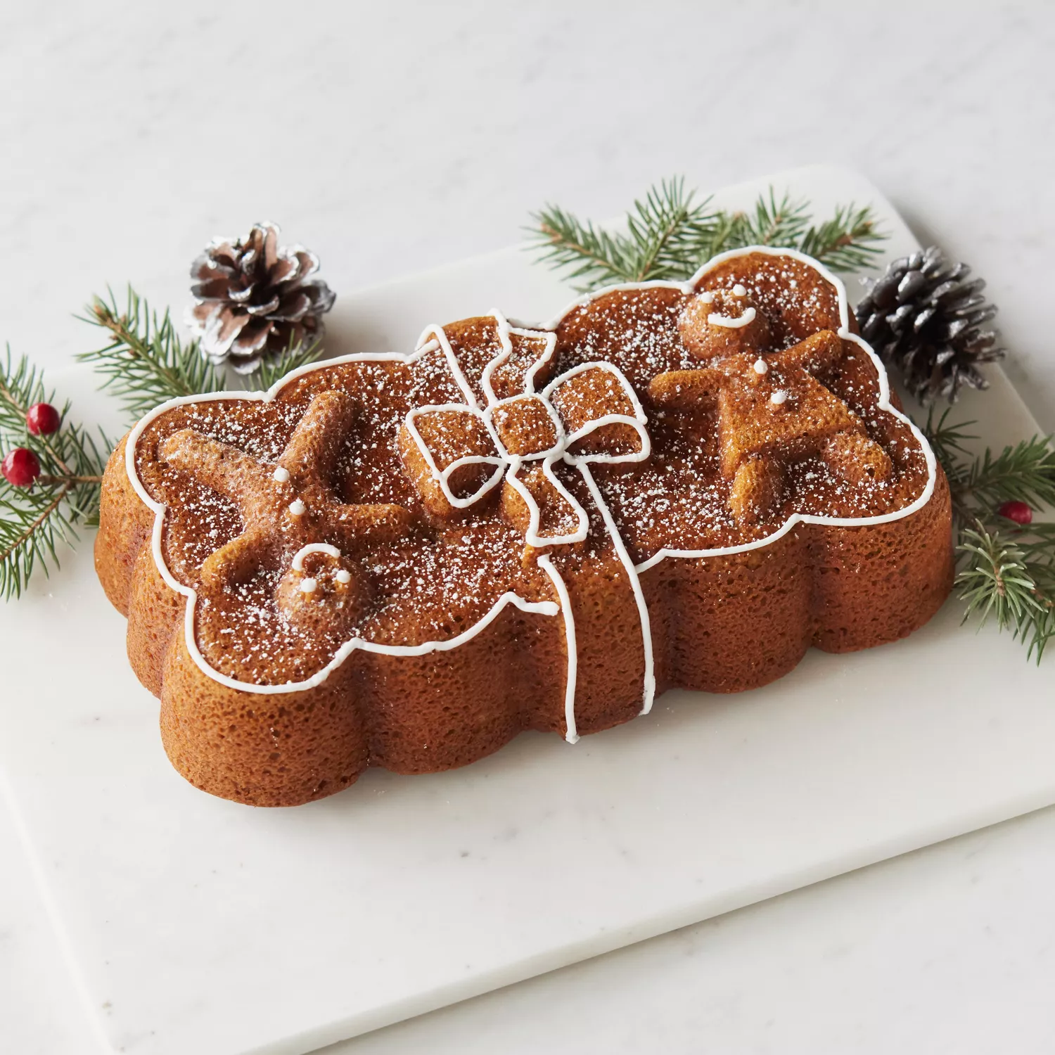 Traditional Gingerbread Loaf with Butter Sauce Recipe