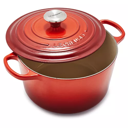 Le Creuset Signature Round Deep Dutch Oven, 5.25 qt.
