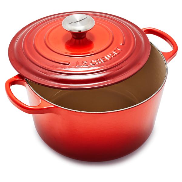 Le Creuset Signature Round Deep Dutch Oven, 5.25 qt.