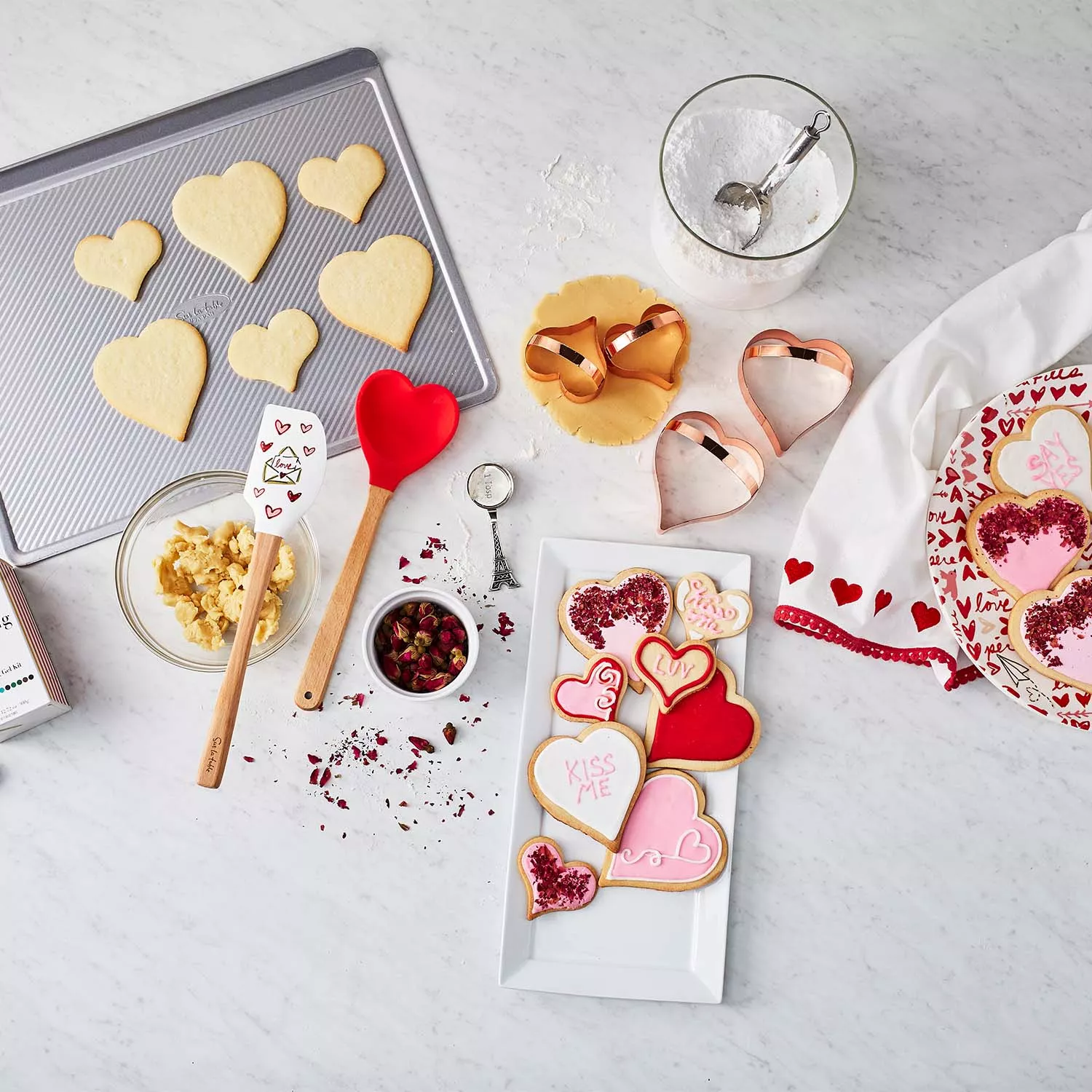 Happy Valentine’s Day heart cookie cutter
