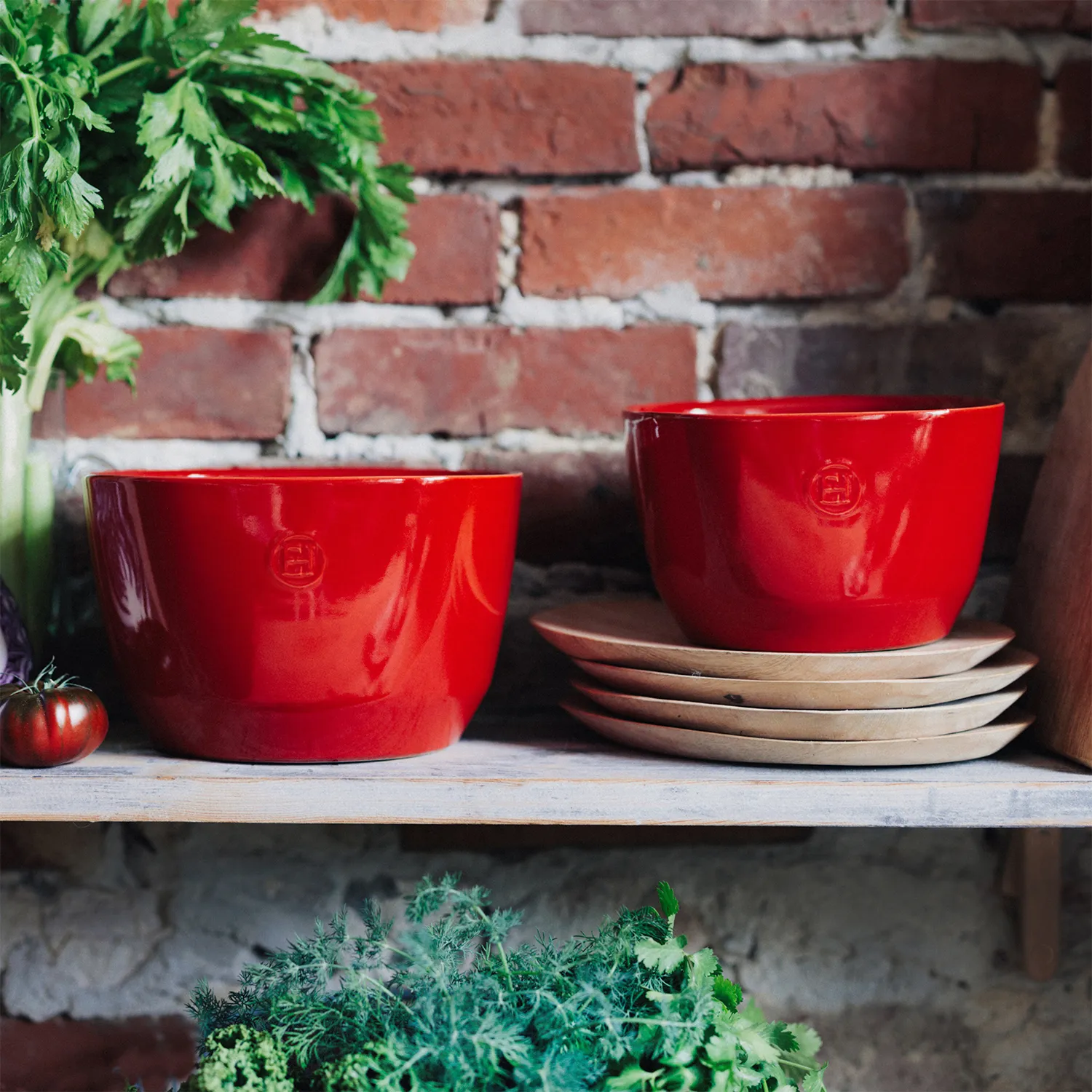 Emile Henry Salad Bowl, 7.5 in.