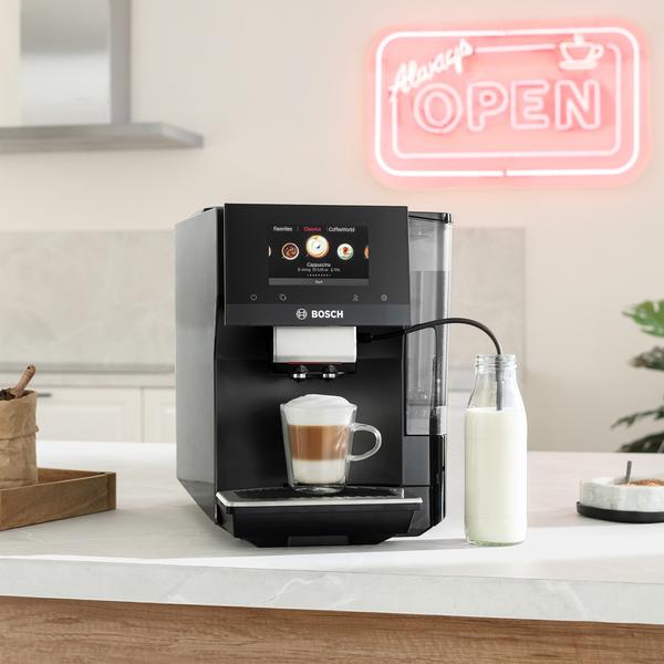 Bosch 800 Series Fully Automatic Espresso Machine with Milk Express Plus, Black - thumbnail 4