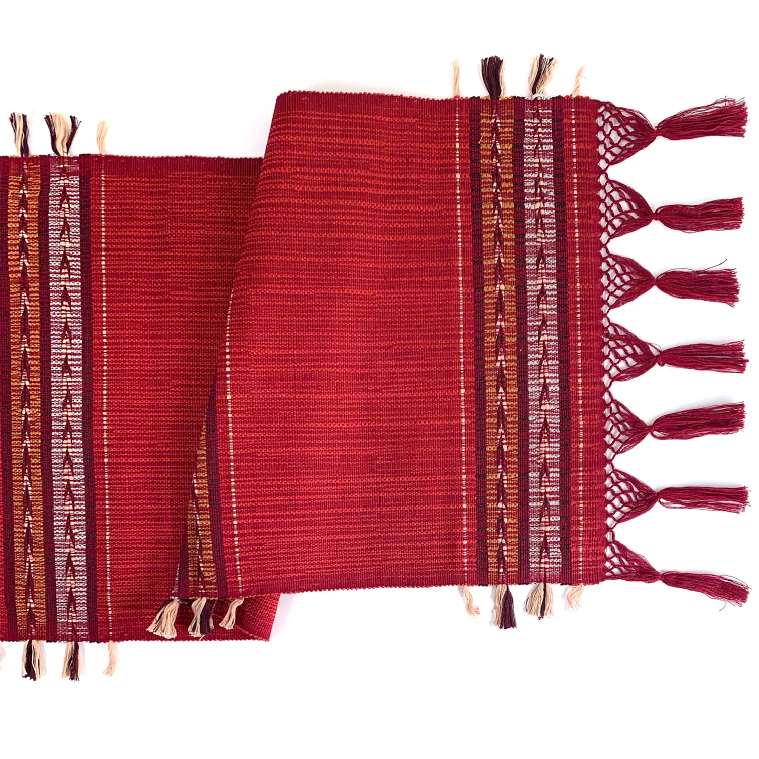 Mayan Hands Handwoven Runner