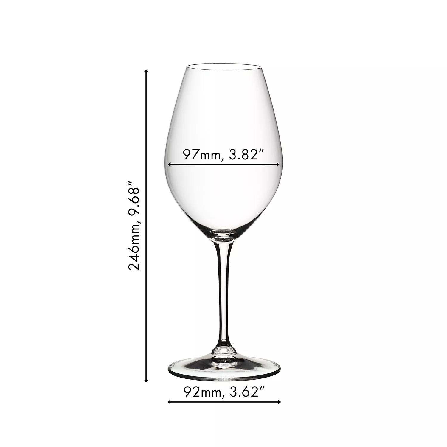 RIEDEL Wine Friendly Red Wine Glass, Set of 2