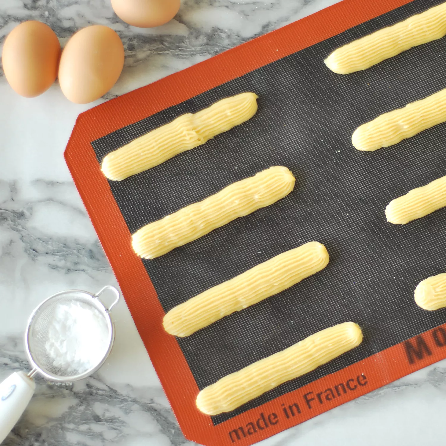 Fat Daddio's Silicone Baking Mat (Half Size, Non-Stick)