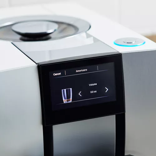 JURA Z10 Automatic Coffee Machine, Aluminum White