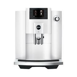 JURA E6 Automatic Coffee Machine We have owned the piano white E6 for about 2 months now and couldn
