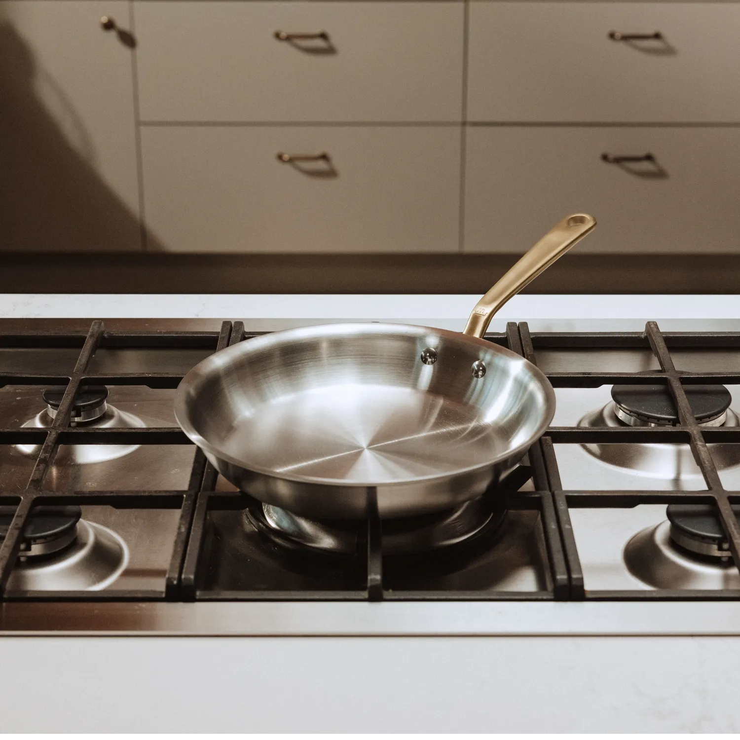 Made In Stainless Clad Skillet