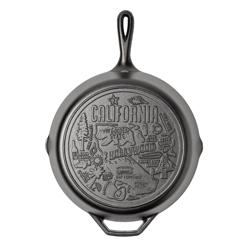 Lodge American Road Trip Cast Iron Skillet, California, 12” Great gift too!