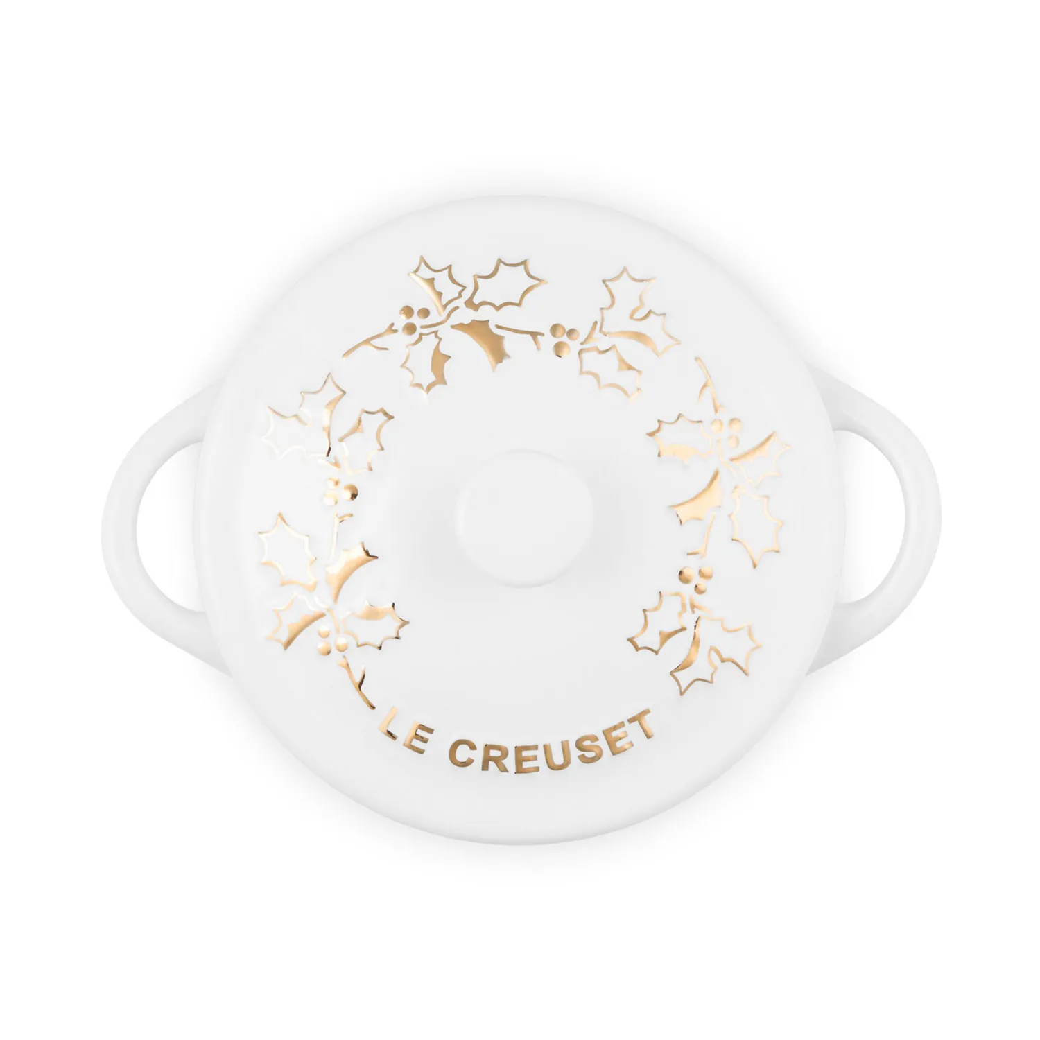 Le Creuset Holly Petite Cocotte, 8 oz.