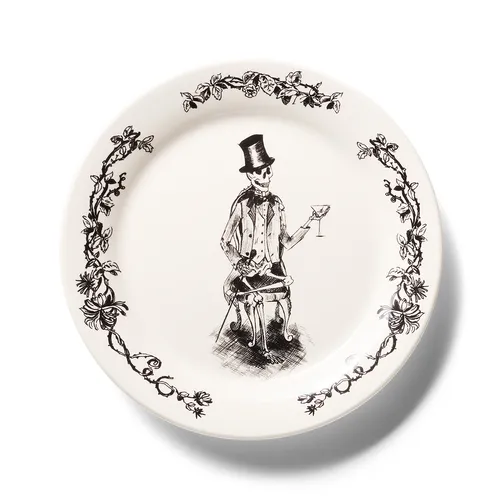 Sur la table Halloween Salad Plate