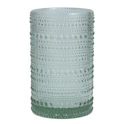 Fortessa Jupiter Iced Beverage Glass, Set of 6, 13 oz. Love the lagoon blue color and the bubble texture