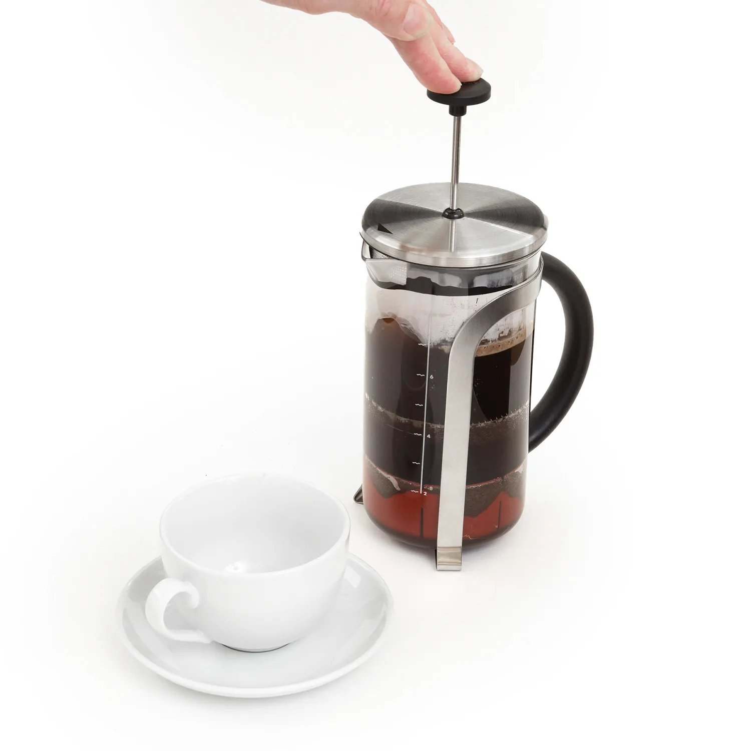 Aerolatte French Press Grounds Catcher