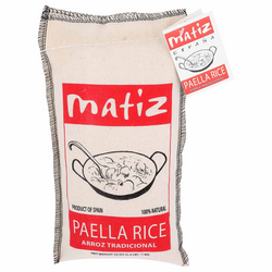 Matiz Valencia Paella Rice, 35 oz. Very good for paella