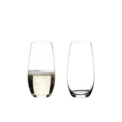 RIEDEL O Wine Tumbler Champagne Glass, Set of 2