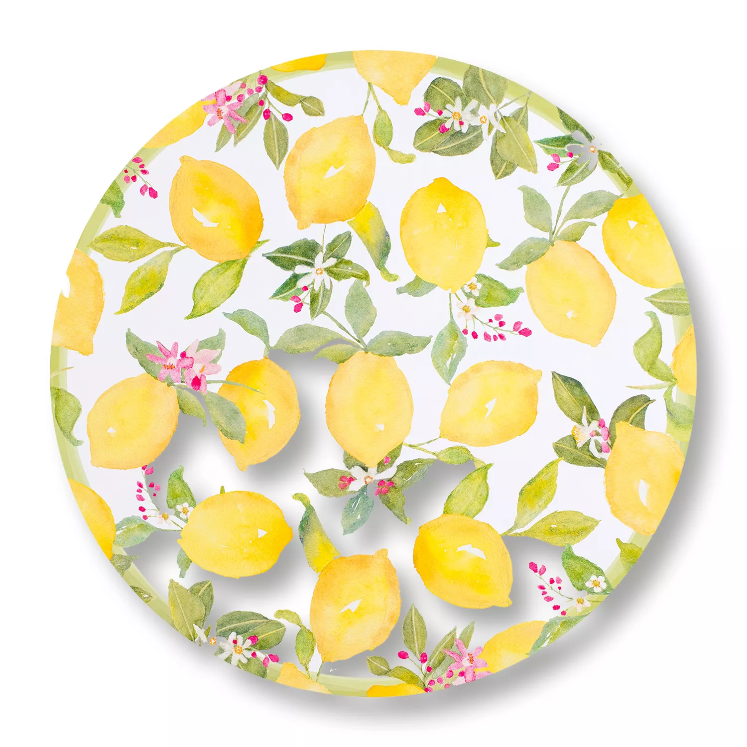 Caspari Limoncello Placemats, Set of 12 Sur La Table