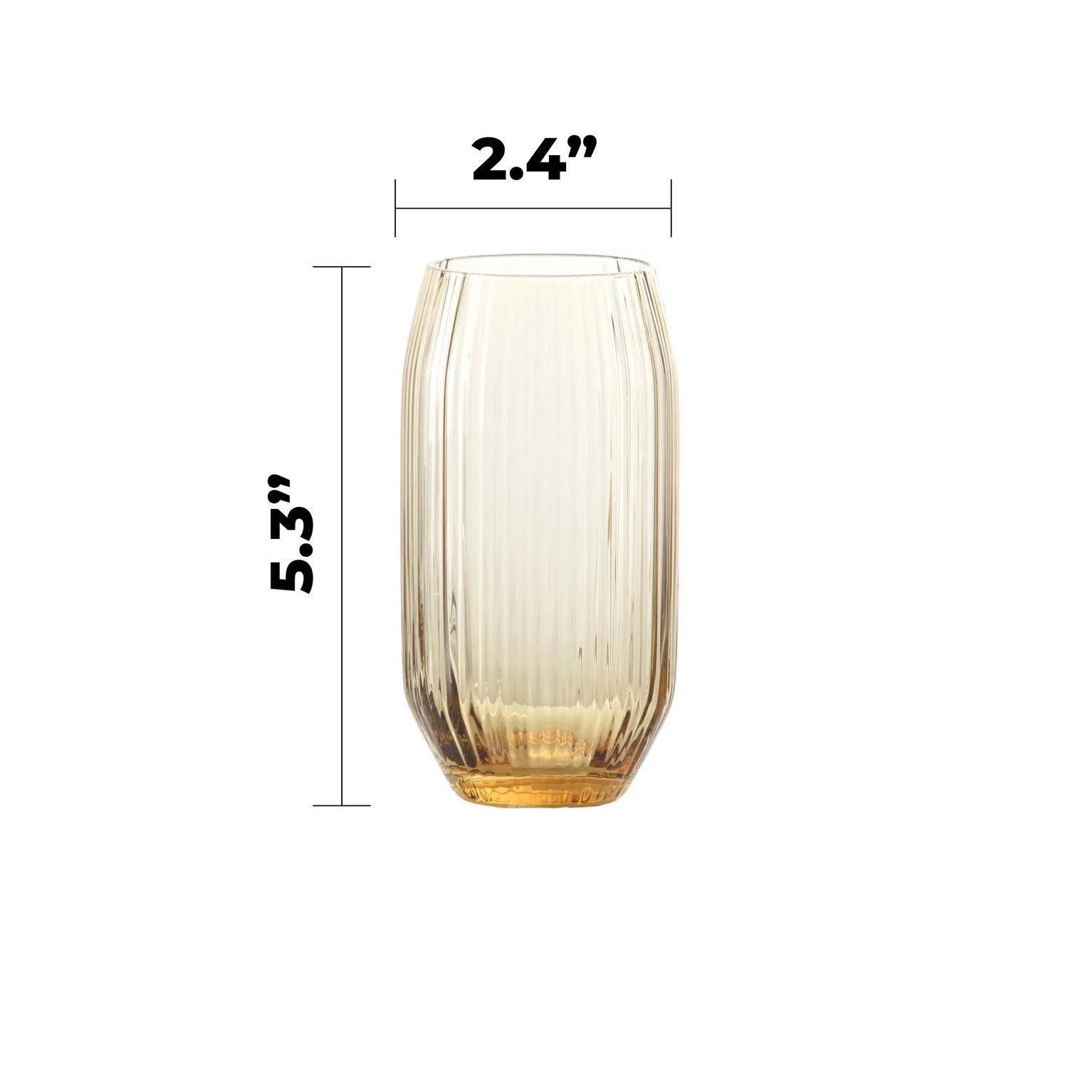 Fortessa Estiva Highball Glasses, Set of 4