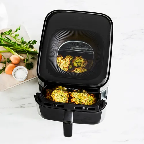 GreenPan Top View Cyclone Air Fryer, 7 qt.