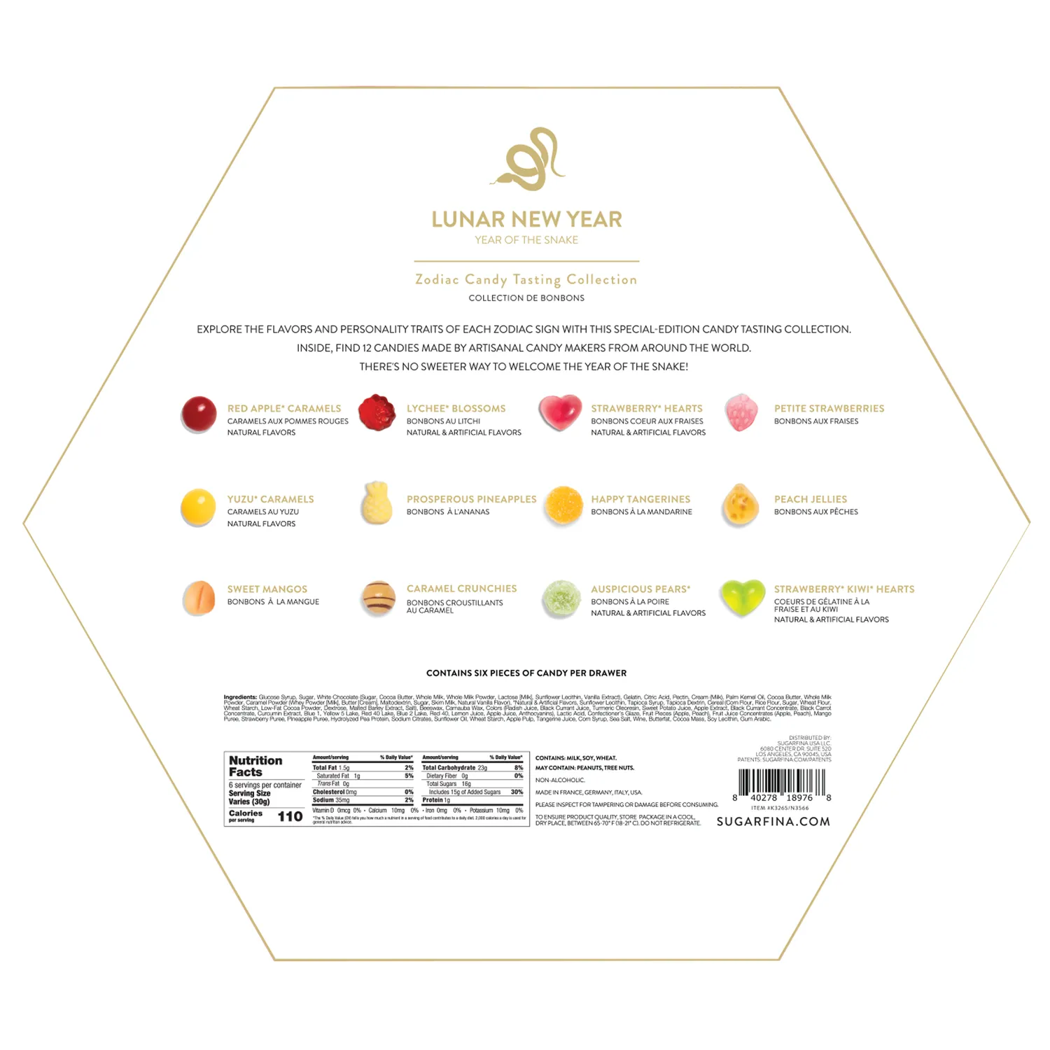 Sugarfina Year of the Snake Zodiac Tasting Collection